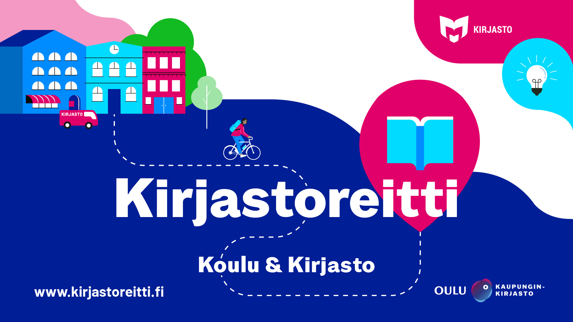 Kirjastoreitti, Koulu & Kirjasto